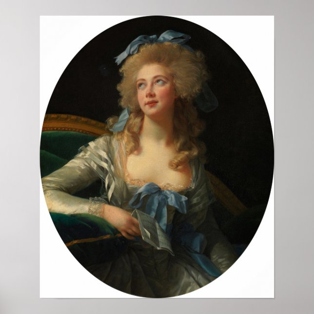 Vigée Le Brun - Weihnachten Catherine Poster (Vorne)