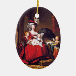 Vigée-Lebrun - Marie Antoinette und ihre Kinder Keramikornament