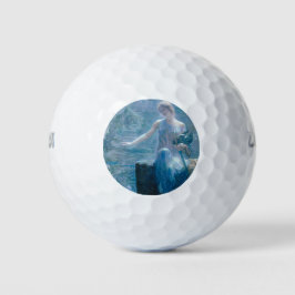 Vigil der Valkyrie (Elegante Dame in Burg) Golfball