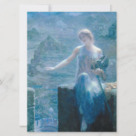 Vigil der Valkyrie (Elegante Dame in Burg) Karte