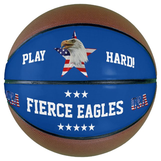Vigilant Bald Eagle, The American Flag, Star Basketball (Vorderseite)