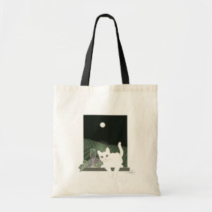 Vigne, Clair de Lune et Chat Blanc (White Cat) Bag Tragetasche