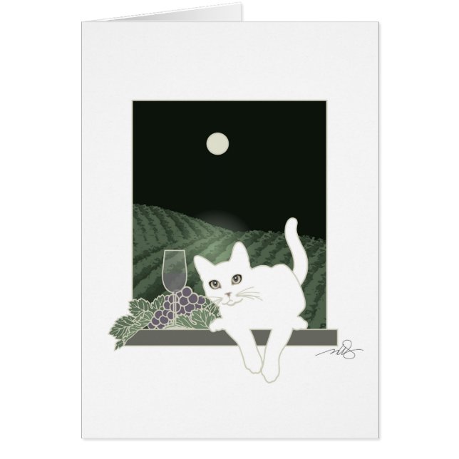 Vigne, Clair de Lune und Chat Blanc (Vorne)