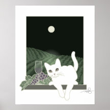 Vigne, Clair de Lune und Chat Blanc