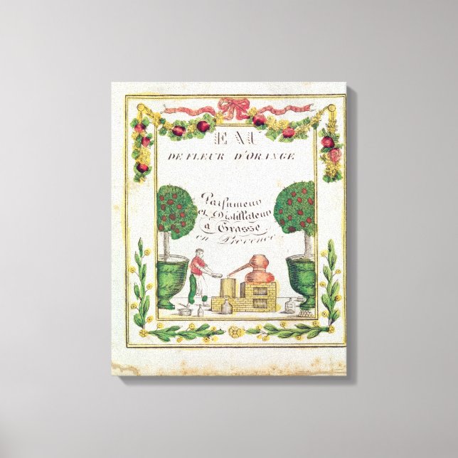 Vignette von Eau de Fleur d'Orange Leinwanddruck (Vorderseite)