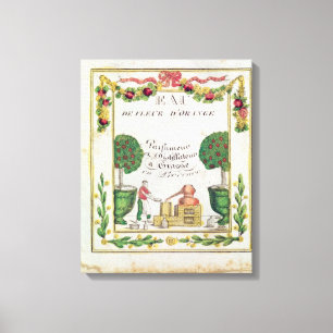 Vignette von Eau de Fleur d'Orange Leinwanddruck