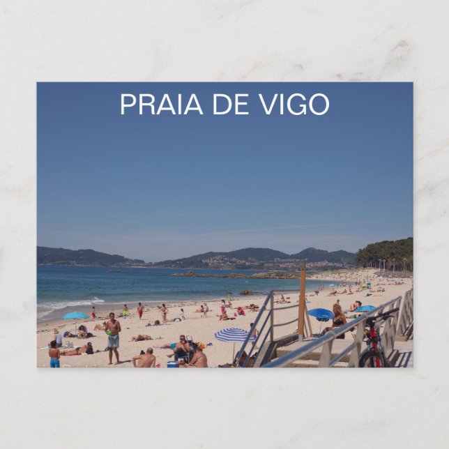VIGO,ESPANHA POSTKARTE (Vorderseite)