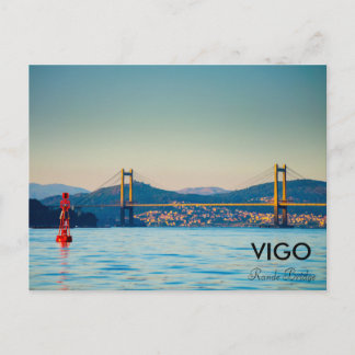 Vigo, Rande Bridge Postkarte