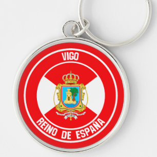 Vigo Round Emblem Schlüsselanhänger