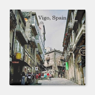 Vigo Spanien Magnet
