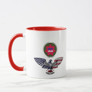 VII Armored Corps Eagle Tasse