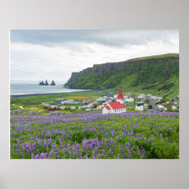 VIK, ISLAND POSTER