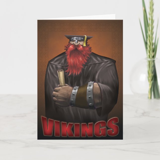Viking Abschluss Card Schwarz Karte (Vorderseite)