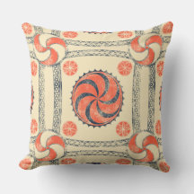 Viking Amulet Solar Sign Throw Kissen