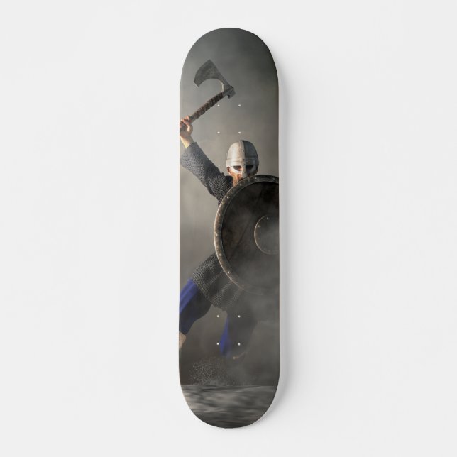 Viking Attack Skateboard (Vorne)