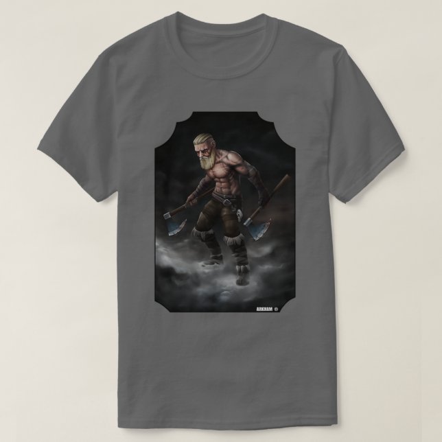 Viking Ax Roleplay Reenaction T-Shirt (Design vorne)