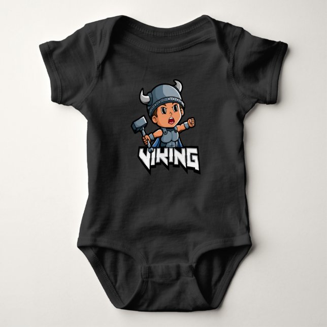 Viking Baby Strampler (Vorderseite)
