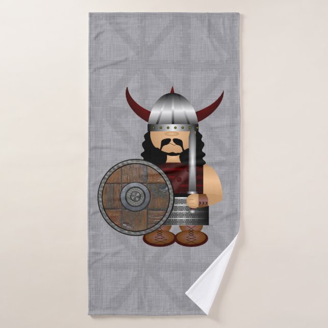 Viking Bath Handtuch Badehandtuch (Badehandtuch)
