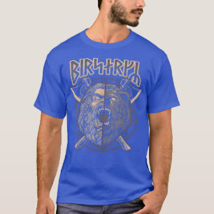 Viking Berserker Norse Pagan Bärenkriegerrunnen T-Shirt