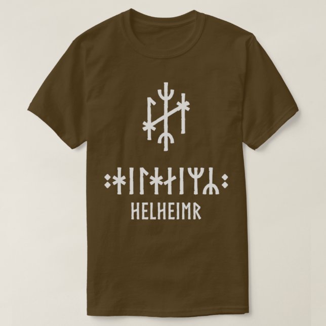 Viking Bind Rune Helheim T-Shirt (Design vorne)
