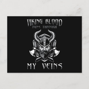 Viking Blood Postkarte