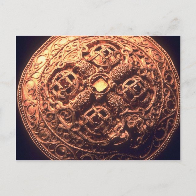 Viking Brooch Juwel für Reiche Postkarte (Vorderseite)