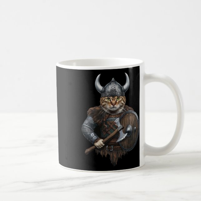 Viking Cat Kaffeetasse (Rechts)