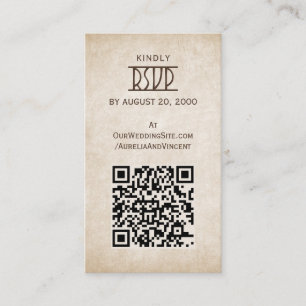 Viking Celtic Gamer Wedding Begleitkarte