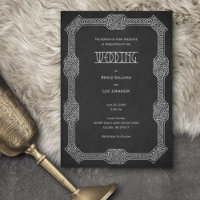 Viking Celtic Gamer Wedding