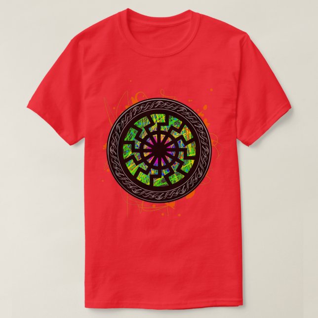Viking Celtic Valhalla T-Shirt (Design vorne)