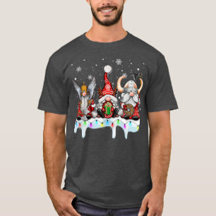 Viking Christmas Gnome Norse Mythology Pajamas T-Shirt