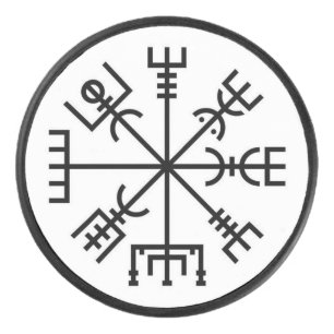 Viking Compass Hockey Puck! Eishockey Puck