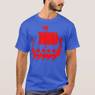 Viking Dragon Boat in Not T-Shirt