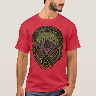 Viking Dungeon Norwegischer Drache Lover Celtic Dr T-Shirt