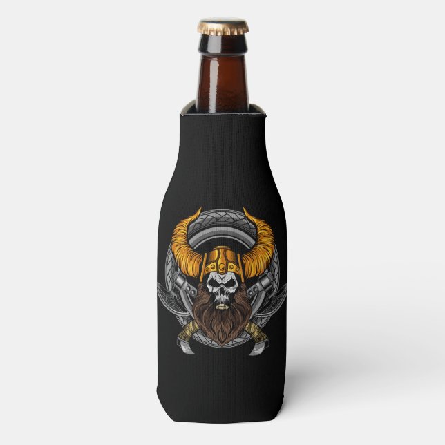 Viking Emblem Flasche Cooler Flaschenkühler (Flaschenvorderseite)