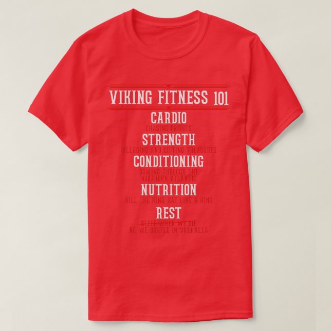 Viking-Fitness T-Shirt (Design vorne)