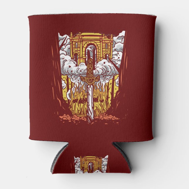 Viking Funeral Can Cooler Dosenkühler (Vorderseite)