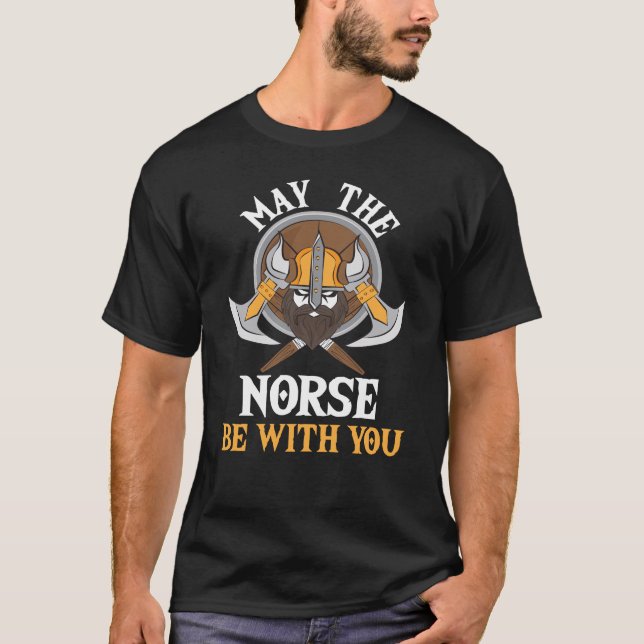 Viking-Geschenk - kann die Skandinavier mit Ihnen T-Shirt (Vorderseite)