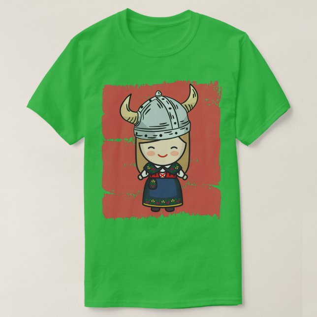 Viking Girl T-Shirt (Design vorne)