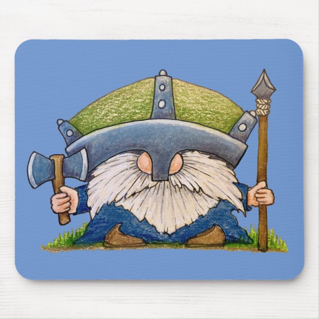 Viking Gnome Mousepad (Vorne)
