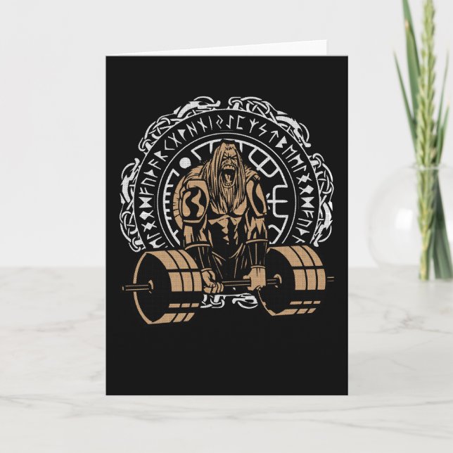 Viking Gym Karte (Vorderseite)