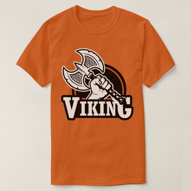 Viking Hand mit einem Ax 1 T-Shirt (Design vorne)