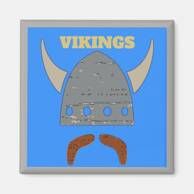 Viking Head Magnet (Vorne)