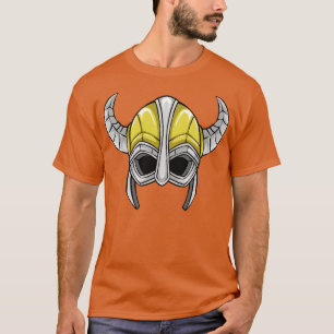 Viking Helmet Vikings Norse Mythology T-Shirt