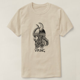 Viking in einem Helm T-Shirt
