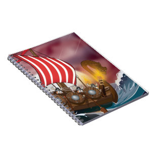 Viking Invasion Fleet Notizblock