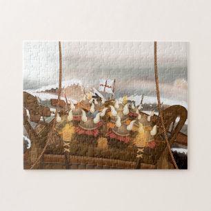 Viking Invasion Fleet Puzzle