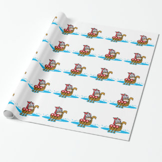 Viking-Junge Geschenkpapier