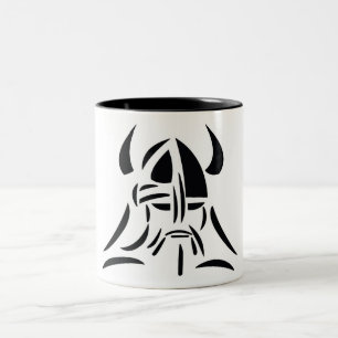 Viking-Kaffeetasse Zweifarbige Tasse
