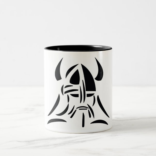 Viking-Kaffeetasse Zweifarbige Tasse (Mittel)